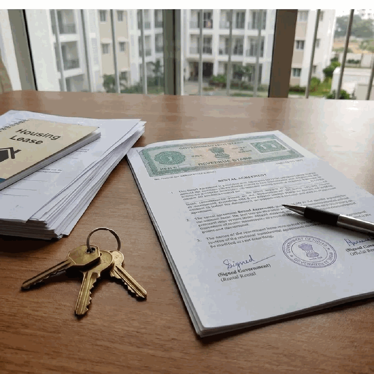 Rental agreement in an Indian city