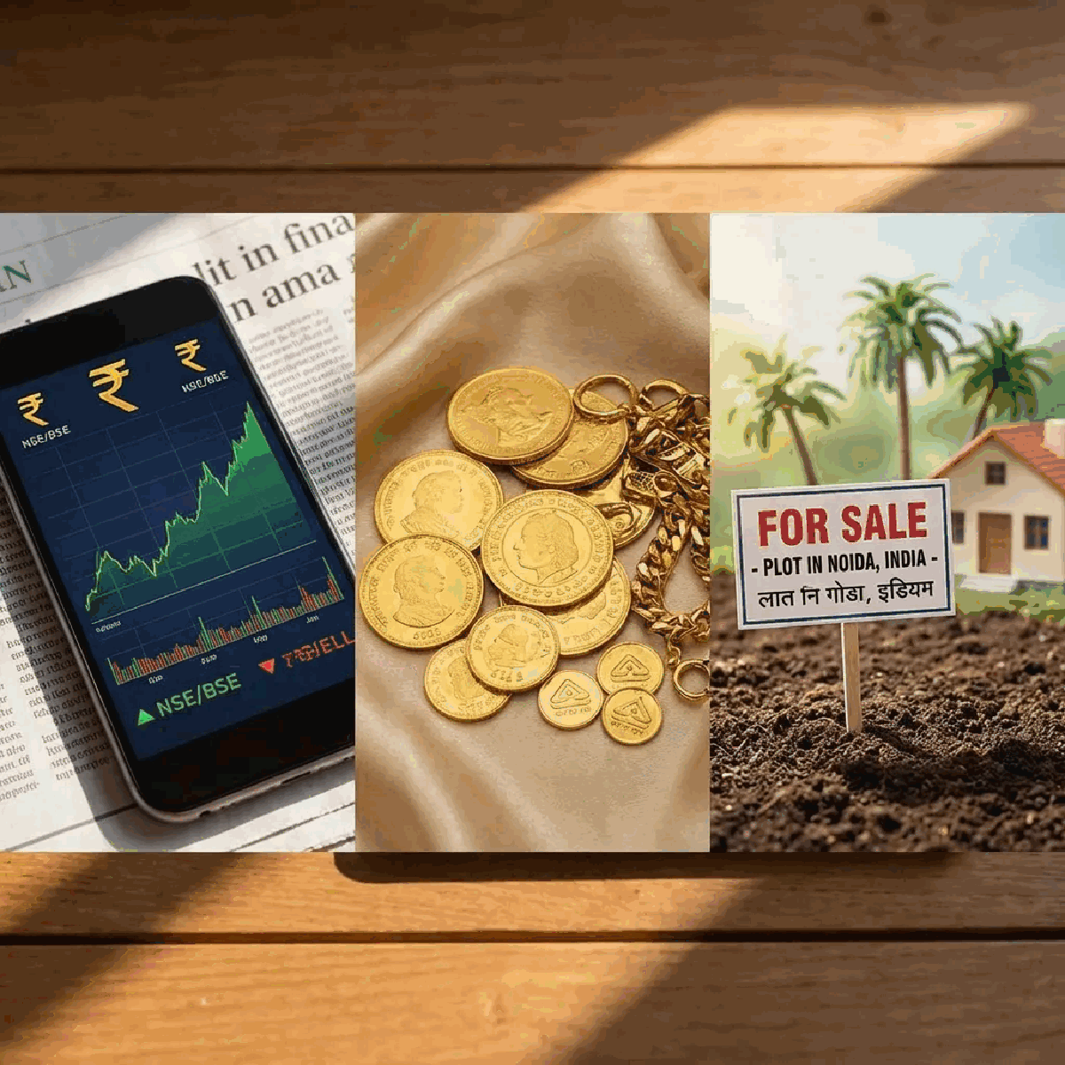 SIP vs Gold comparison chart